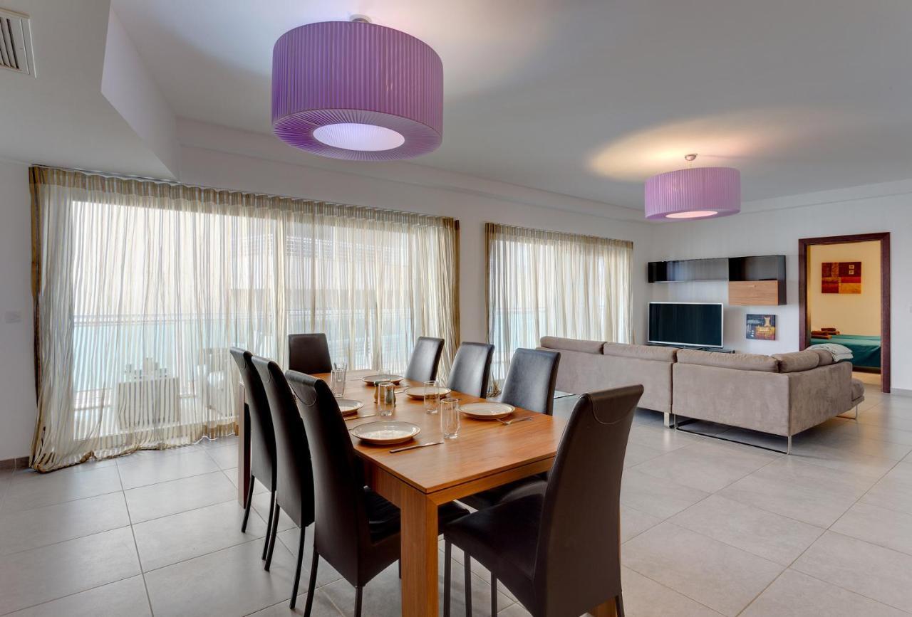 Seaview Apartment In Fort Cambridge, Sliema Kültér fotó
